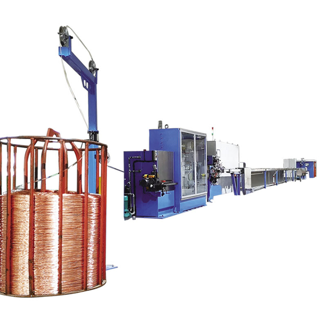 DHCL-17 80+45 continuous drawing anneal-insulated tandem line