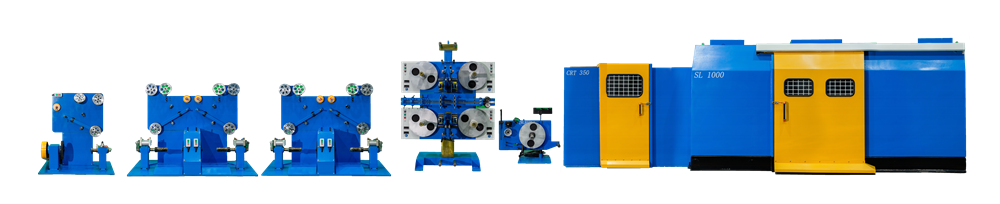 1000 Single twist cabling machine （CAT 5-8）